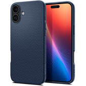 Spigen - Puzdro Liquid Air pre iPhone 16, navy blue
