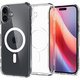 Spigen - Puzdro Ultra Hybrid s MagSafe pre iPhone 16, biela