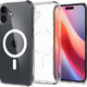 Spigen - Puzdro Ultra Hybrid s MagSafe pre iPhone 16, biela