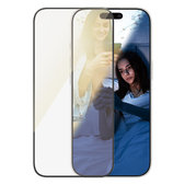 PanzerGlass - Tvrdené Sklo UWF Eyecare s aplikátorom pre iPhone 16 Pro, čierna