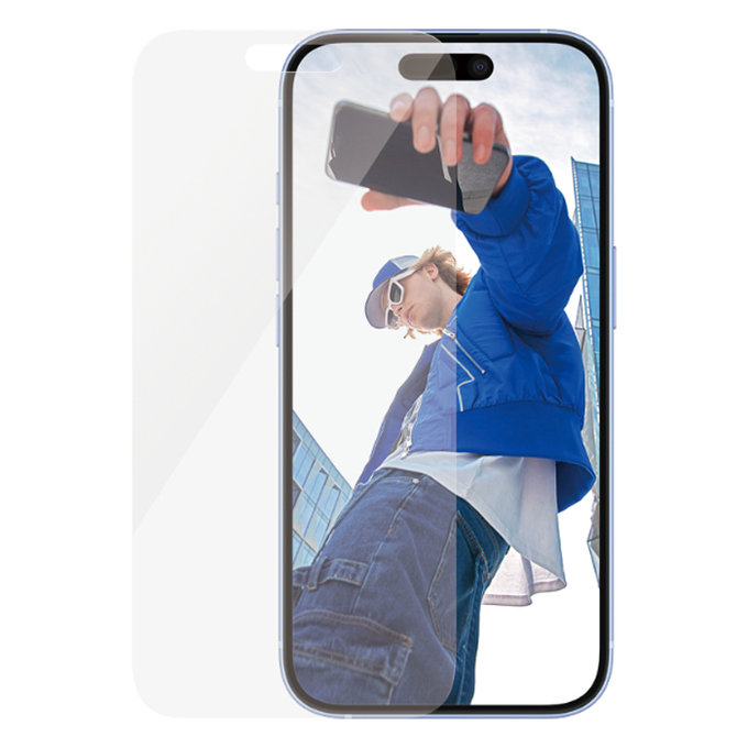 PanzerGlass - Tvrdené Sklo pre iPhone 16, transparentná