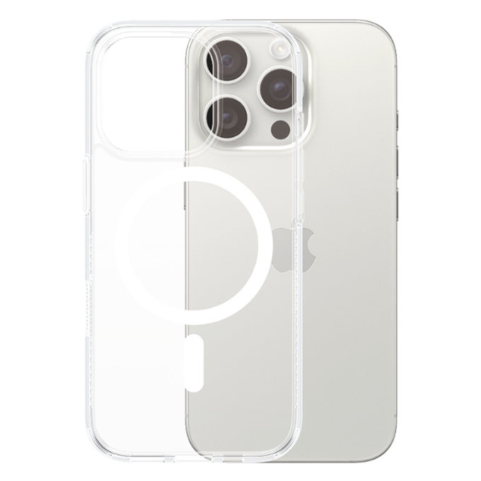 PanzerGlass - Puzdro HardCase s MagSafe pre iPhone 16 Pro, transparentná