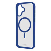 SBS - Puzdro Mag Frame s MagSafe pre iPhone 16, modra