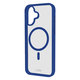 SBS - Puzdro Mag Frame s MagSafe pre iPhone 16, modra
