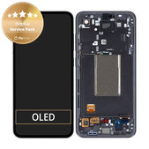 Samsung Galaxy S24 FE - LCD Displej + Dotykové Sklo + Rám (Graphite) - GH82-35848A Genuine Service Pack