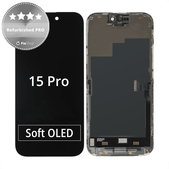 Apple iPhone 15 Pro - LCD Displej + Dotykové Sklo + Rám Refurbished PRO
