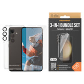 Bundle Hoops + Tvrdené sklo UWF + Hard Case D3O pre Samsung Galaxy S24, PanzerGlass