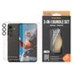Bundle Hoops + Tvrdené sklo UWF + Hard Case D3O pre Samsung Galaxy S24, PanzerGlass