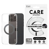 Puzdro Kickstand s MagSafe pre iPhone 16 Pro Max, Čierna, CARE