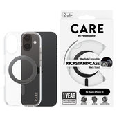 Puzdro Kickstand s MagSafe pre iPhone 16, Čierna, CARE