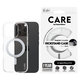 Puzdro Kickstand s MagSafe pre iPhone 16 Pro, Strieborná, CARE