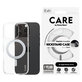Puzdro Kickstand s MagSafe pre iPhone 16 Pro, Strieborná, CARE