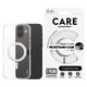 Puzdro Kickstand s MagSafe pre iPhone 16 Plus, Strieborná, CARE