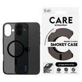 Puzdro Smokey s MagSafe pre iPhone 16 Plus, Čierna, CARE