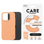 Puzdro Fearlessly s MagSafe pre iPhone 16 Pro, Peachy, CARE
