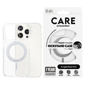 Puzdro Kickstand s MagSAFE by PanzerGlass pre iPhone 15 Pro, Strieborná, PanzerGlass
