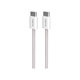 PURO - Kábel USB-C / USB-C, 60W, Fabrik FABK4, 1,5 m, sandshell