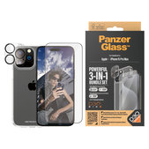 Bundle PicturePerfect + Tvrdené sklo UWF + Hard Case D3O pre iPhone 15 Pro Max, PanzerGlass
