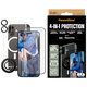 Bundle Hoops + Tvrdené sklo UWF + Hard Case + Magnetic Ring Mount pre iPhone 16 Plus, PanzerGlass