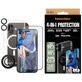 Bundle Hoops + Tvrdené sklo UWF + Hard Case + Magnetic Ring Mount pre iPhone 16 Plus, PanzerGlass