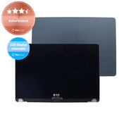 Apple MacBook Air 15" M2 A2941 (2023), M3 A3114 (2024) - LCD Displej + Predné Sklo + Kryt (Midnight) Refurbished