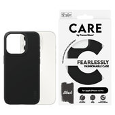 Puzdro Fearlessly pre iPhone 15 Pro, Čierna, PanzerGlass