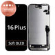 Displej pre iPhone 16 Plus, Dotykové sklo s rámom, Refurbished