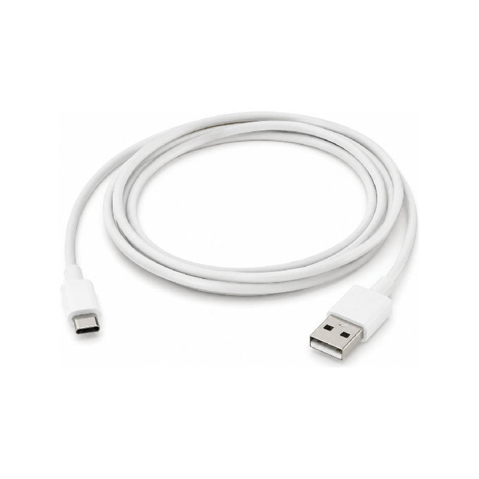 FixPremium - Kábel USB-C/USB, 1.5m, biela