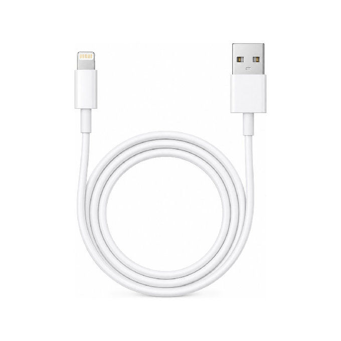 FixPremium - Kábel Lightning/USB, 1.5m, biela