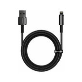 Baseus - Kábel Lightning/USB, 1.5m, čierna
