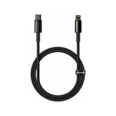 Baseus - Kábel Lightning/USB-C, 1.5m, čierna
