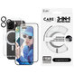 Bundle Hoops Ceramic + Tvrdené sklo UWF Ceramic + Puzdro Kickstand pre iPhone 16 Pro, CARE