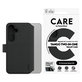 Puzdro Wallet Tango Two-In-One s QI pre Samsung Galaxy S25, Čierna, PanzerGlass