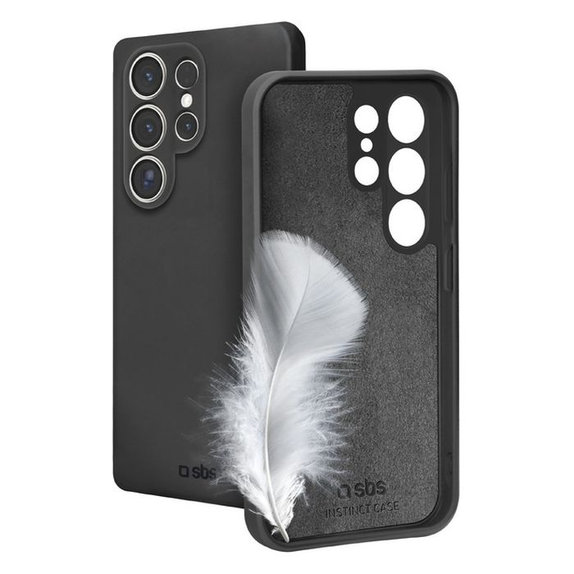 SBS - Puzdro Instinct pre Samsung Galaxy S25 Ultra, čierna
