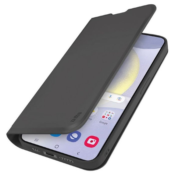 SBS - Puzdro Book Wallet Smooth pre Samsung Galaxy S25+, čierna