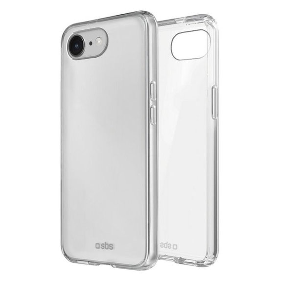 SBS - Puzdro Skinny pre iPhone 16e, transparentná