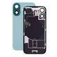 Apple iPhone 16 - Sklo Zadného Housingu + Sklíčko Kamery + Kovový Pliešok + Magsafe Magnet (Teal)