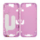 Apple iPhone 16 - Stredný Rám + Tlačidlá Zapínania + Hlasitosti (Pink)