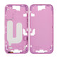 Apple iPhone 16 - Stredný Rám + Tlačidlá Zapínania + Hlasitosti (Pink)