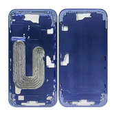 Apple iPhone 16 - Stredný Rám + Tlačidlá Zapínania + Hlasitosti (Ultramarine)