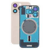 Apple iPhone 16 Pro - Sklo Zadného Housingu + Sklíčko Kamery + Kovový Pliešok + Magsafe Magnet (Desert Titanium)