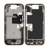 Apple iPhone 16 Pro - Stredný Rám + Tlačidlá Zapínania + Hlasitosti (Desert Titanium)