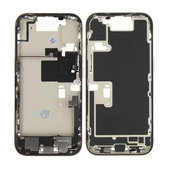 Apple iPhone 16 Pro - Stredný Rám + Tlačidlá Zapínania + Hlasitosti (Natural Titanium)