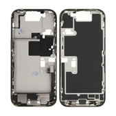 Apple iPhone 16 Pro - Stredný Rám + Tlačidlá Zapínania + Hlasitosti (White Titanium)