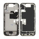Apple iPhone 16 Pro - Stredný Rám + Tlačidlá Zapínania + Hlasitosti (White Titanium)