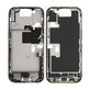 Apple iPhone 16 Pro - Stredný Rám + Tlačidlá Zapínania + Hlasitosti (White Titanium)