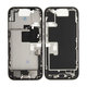 Apple iPhone 16 Pro - Stredný Rám + Tlačidlá Zapínania + Hlasitosti (Black Titanium)