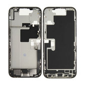 Apple iPhone 16 Pro Max - Stredný Rám + Tlačidlá Zapínania + Hlasitosti (White Titanium)
