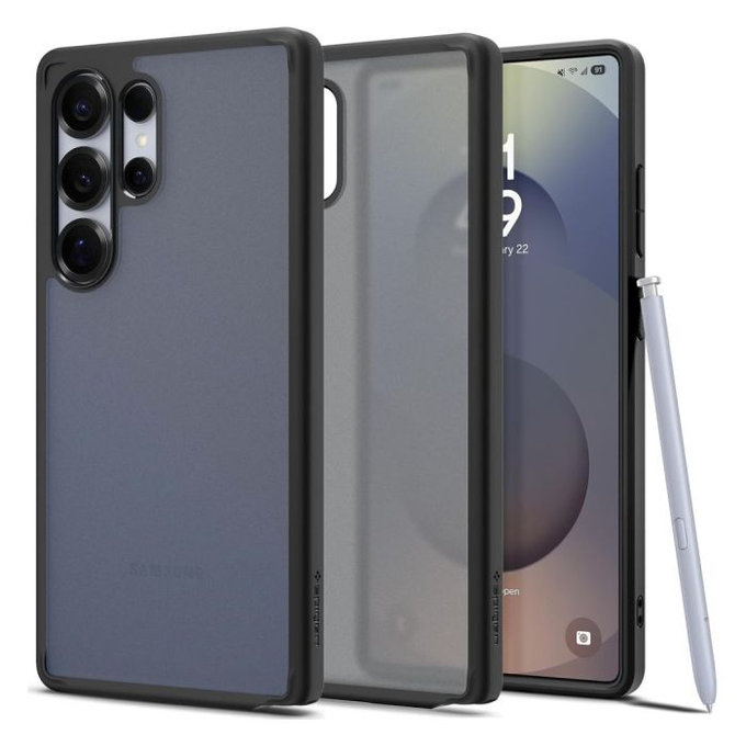 Spigen - Puzdro Ultra Hybrid pre Samsung Galaxy S25 Ultra, Frost Black