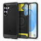 Spigen - Puzdro Rugged Armor s MagSafe pre Samsung Galaxy S25, Matte Black